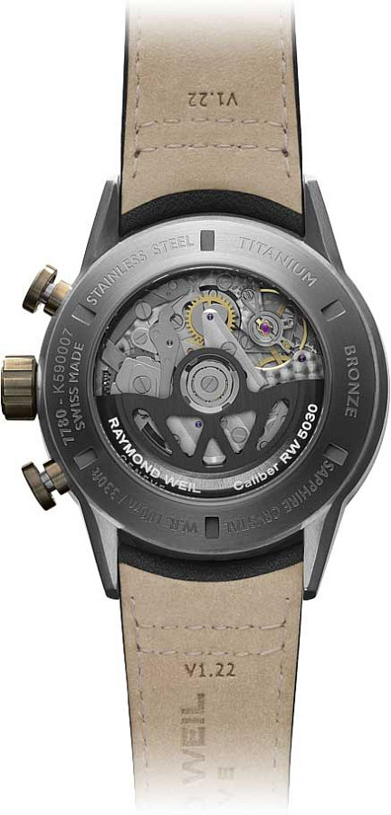 Часы Raymond Weil Freelancer 7780-TB3-20423 — титан металл, Швейцария