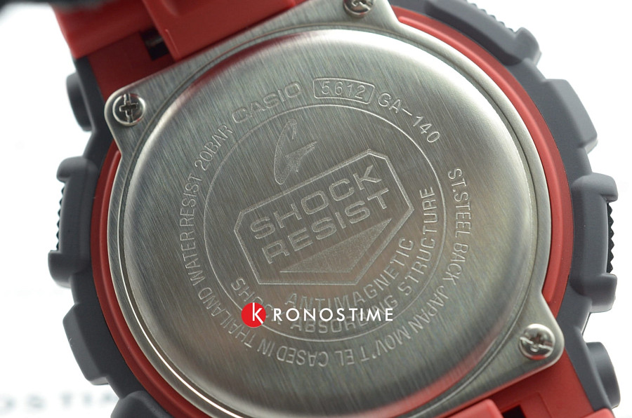 Часы Casio G-Shock GA-140-4A — Япония, электронные