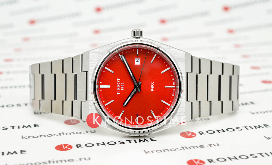 Часы Tissot PRX Quartz 40mm T137.410.11.421.00 — мужские, нержавеющая сталь