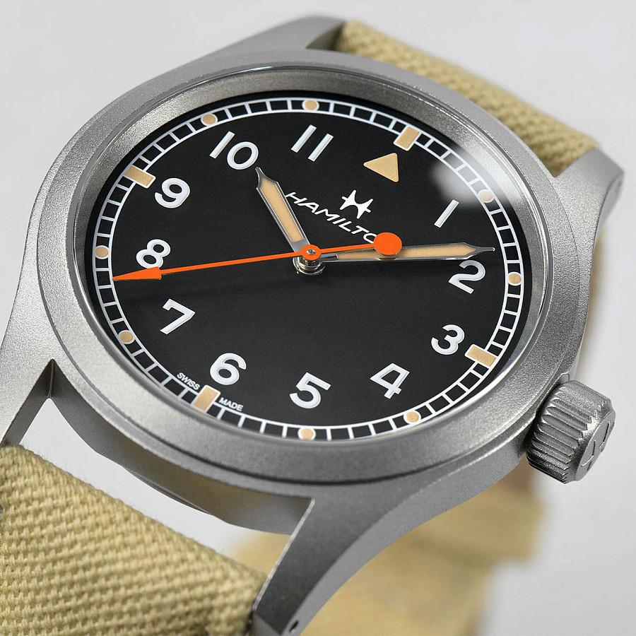 Часы Hamilton Khaki Field Mechanical Limited Edition H89469930 — механические, металл
