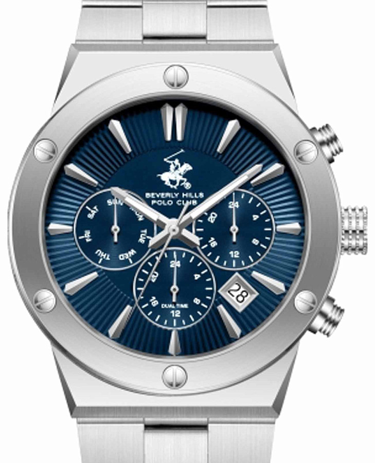 Часы Beverly Hills Polo Club BP3871X.390 — кварцевые, сталь металл