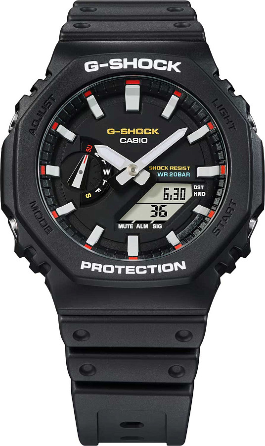 Часы Casio G-Shock GA-2100RL-1A — Япония, электронные