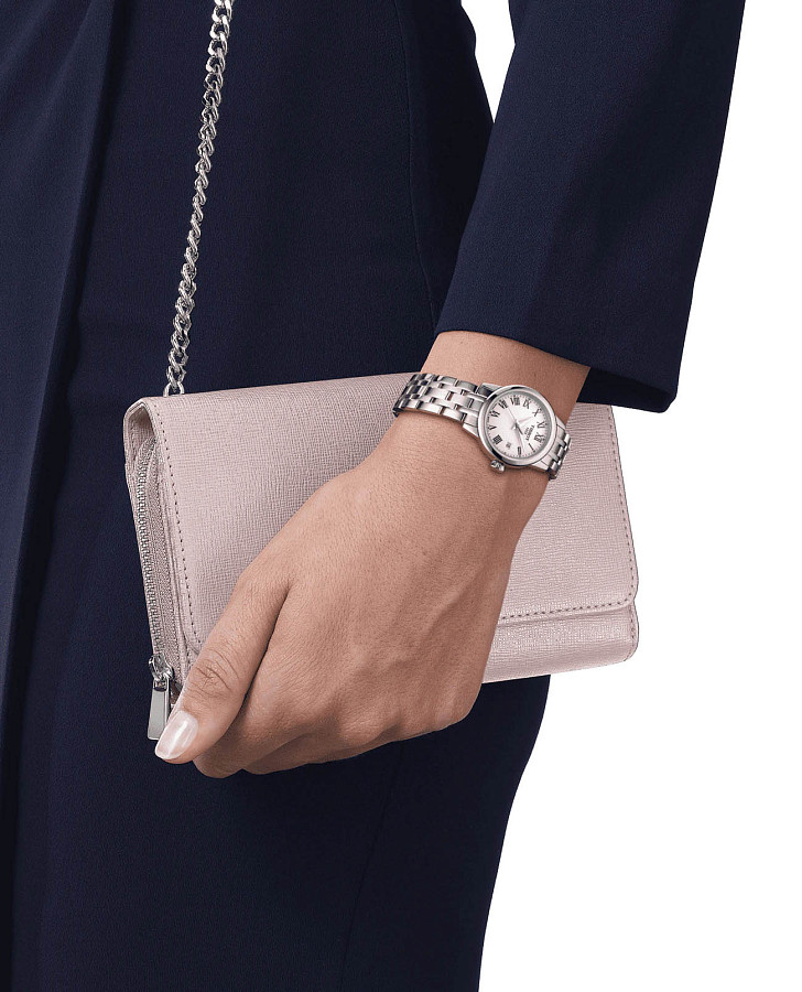 Часы Tissot Classic Dream Lady T129.210.11.013.00 — кварцевые, сталь металл