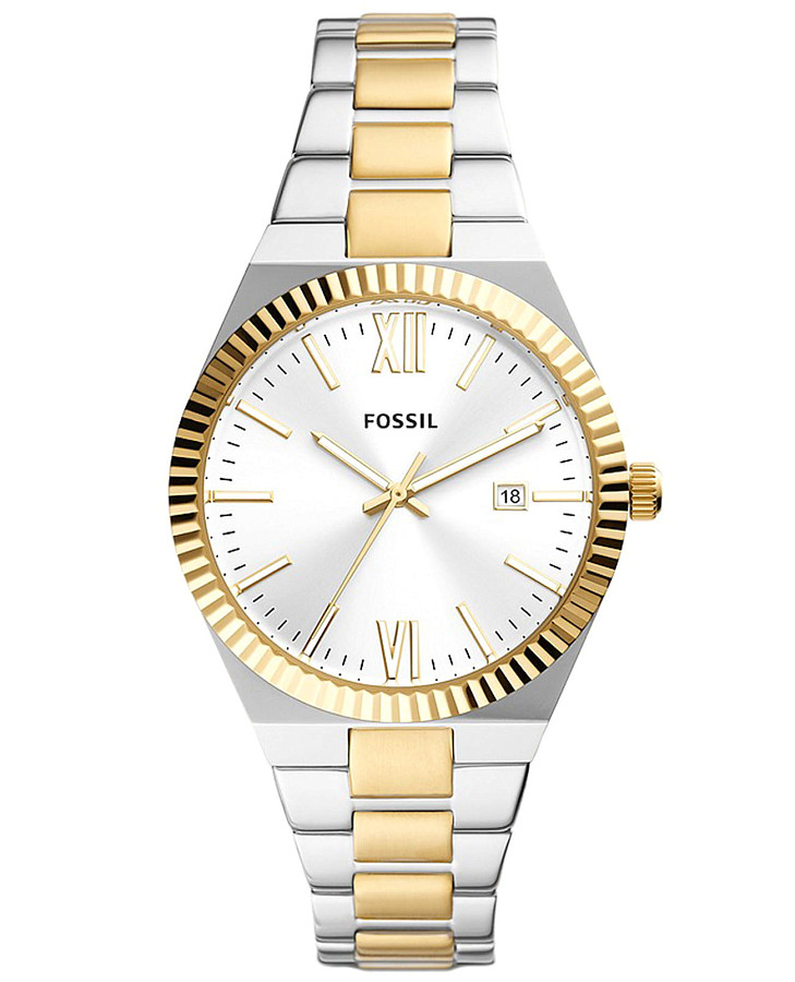 Часы Fossil Scarlette ES5259 — женские, серебристый