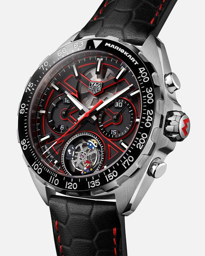 Часы TAG Heuer Formula 1 x Mario Kart CAZ5080.FC6517 — титан металл, Швейцария