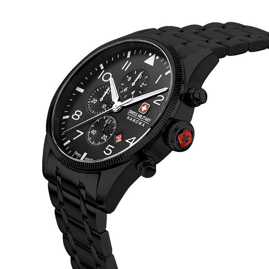 Часы Swiss Military Hanowa Thunderbolt Chrono SMWGI0000431 — Швейцария, кварцевые