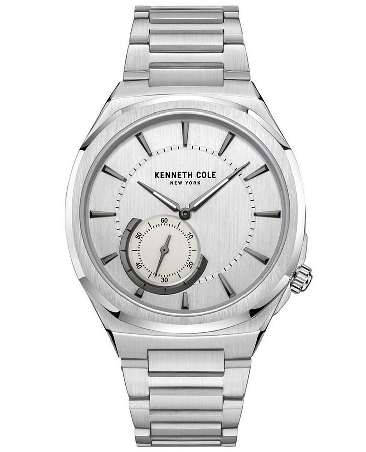 Часы Kenneth Cole Classic KCWGG2221604 — мужские, серебристый