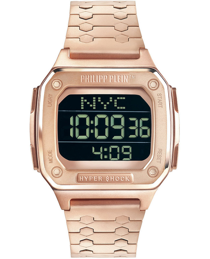 Часы Philipp Plein Hyper Shock PWHAA0721 — мужские, черный