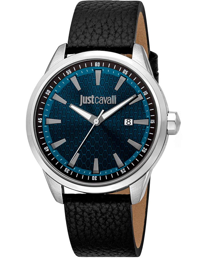 Часы Just Cavalli Cavaliere JC1G385L0025 — мужские, синий