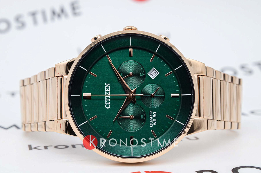 Часы Citizen Basic AN8223-54X — кварцевые, металл сталь