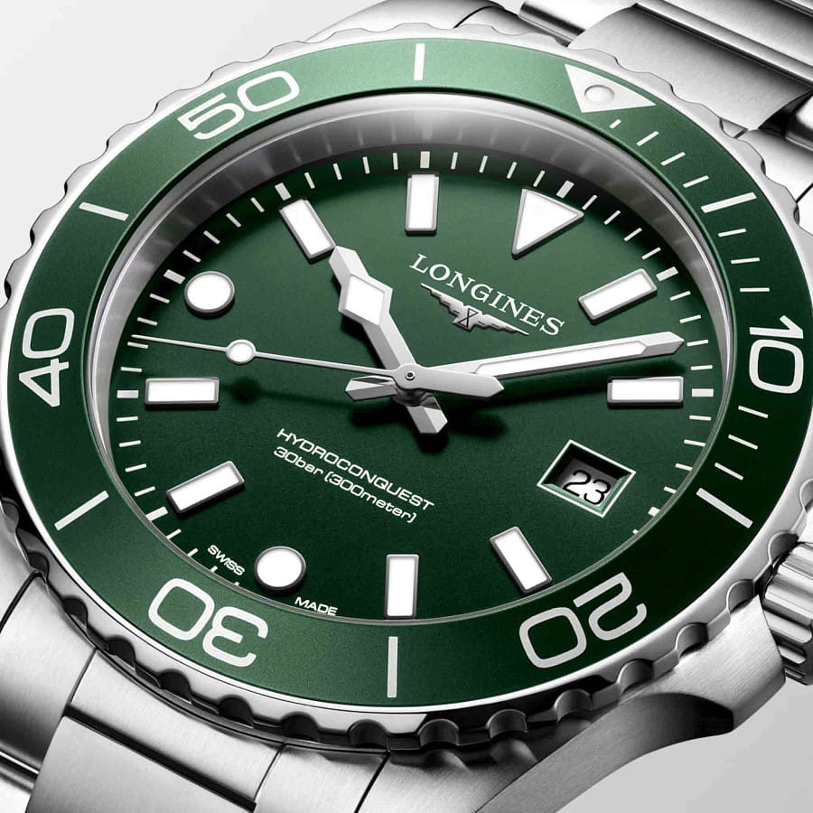 Часы Longines HydroConquest L3.769.4.06.6 — нержавеющая сталь, мужские