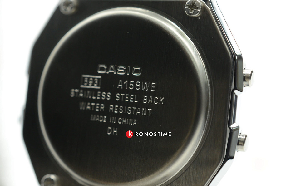 Часы Casio A-158WEA-9 — Япония, кварцевые