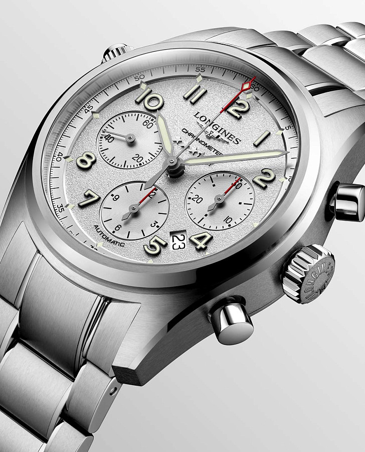 Часы Longines Spirit L3.820.4.73.6 — мужские, нержавеющая сталь