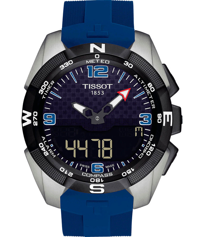 Часы Tissot T-Touch Expert Solar Ice Hockey T091.420.47.057.02 — мужские, черный