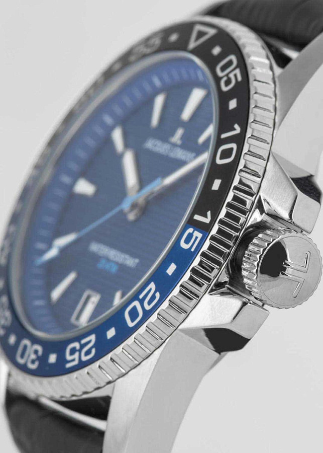 Часы Jacques Lemans Liverpool Diver 1-2205B — сталь металл, Австрия
