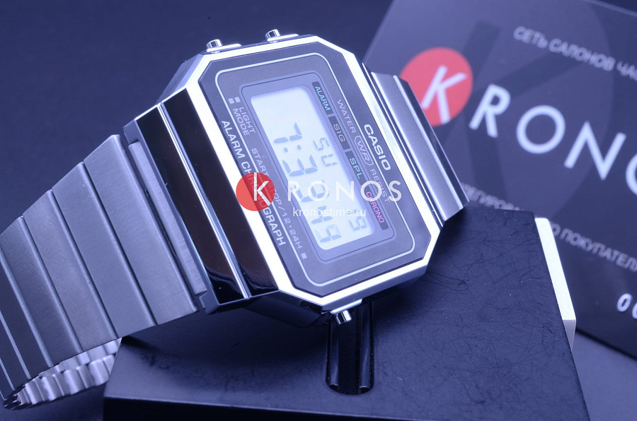 Часы Casio Collection A700WE-1A — артикул A700W-1ADF, мужские