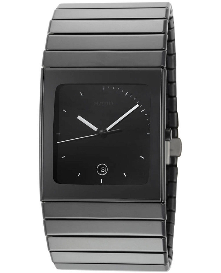 Часы Rado Ceramica R21717152 — мужские, черный