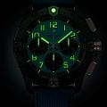 Швейцарские керамические механические часы Breitling Avenger B01 Chronograph 42 mm SB0146101L1X1, фото 3