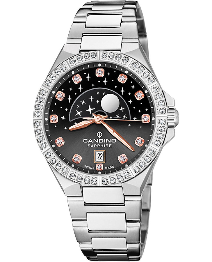 Часы Candino Lady Elegance Moonphase C4760/4 — женские