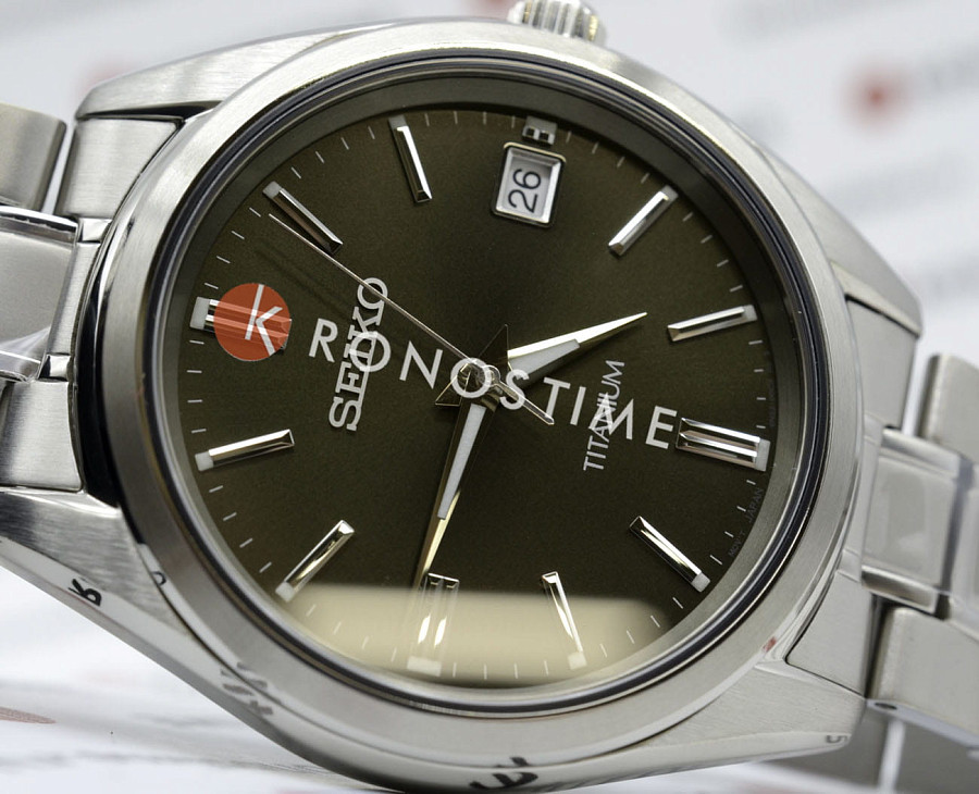 Часы Seiko Conceptual Series Dress SUR375P1 — титановый, мужские