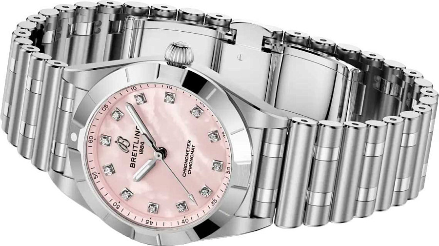 Часы Breitling Chronomat 28 A72310101K1A1 — кварцевые, Швейцария, женские