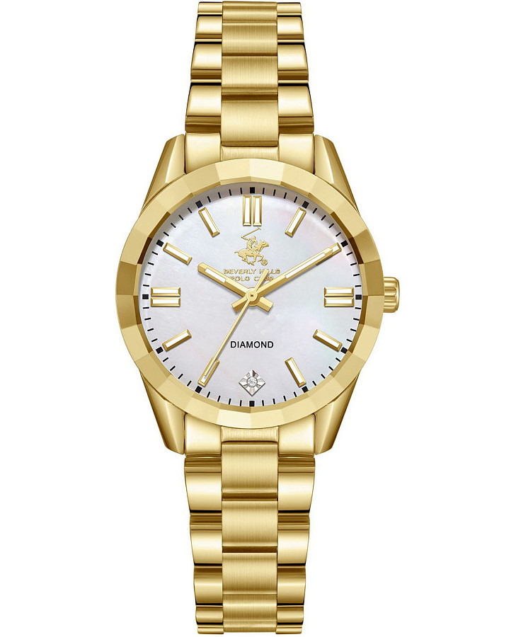 Часы Beverly Hills Polo Club BP3643X.120 — женские, перламутровый