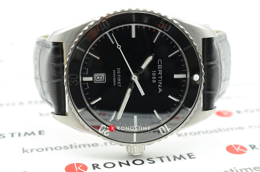 Часы Certina DS First C014.410.16.051.00 — кожаный, мужские