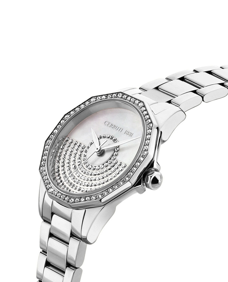 Часы Cerruti 1881 Jesina CIWLG0008901 — перламутровый, металл сталь