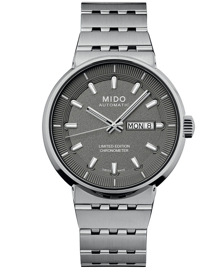 Часы Mido All Dial 20th Anniversary Inspired by Architecture M8340.4.B3.11 — мужские, антрацитовый
