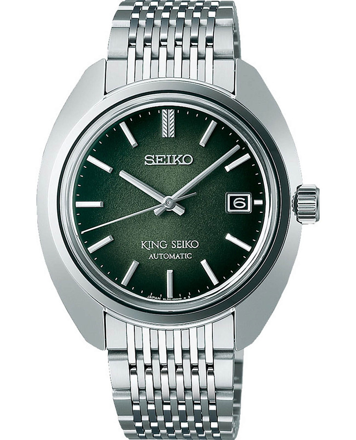 Часы Seiko King Seiko SJE113J1 — мужские, зеленый