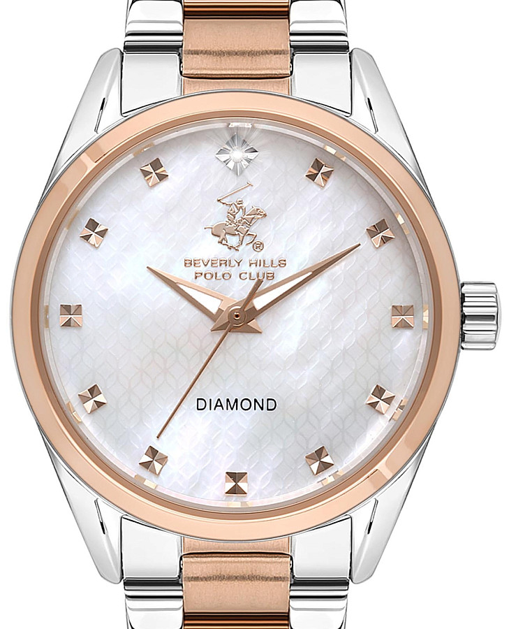 Часы Beverly Hills Polo Club BP3601C.520 — кварцевые, суперметалл металл