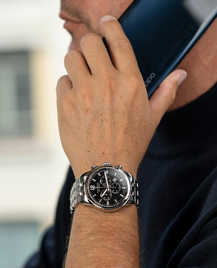 Часы Candino Chronograph C4744/6 — кварцевые, сталь металл