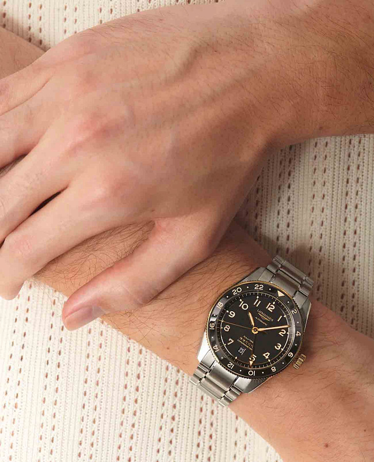 Часы Longines Spirit L3.812.5.53.6 — Швейцария, механические