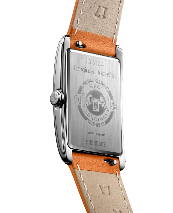 Часы Longines DolceVita L5.512.4.71.4 — кварцевые, сталь металл