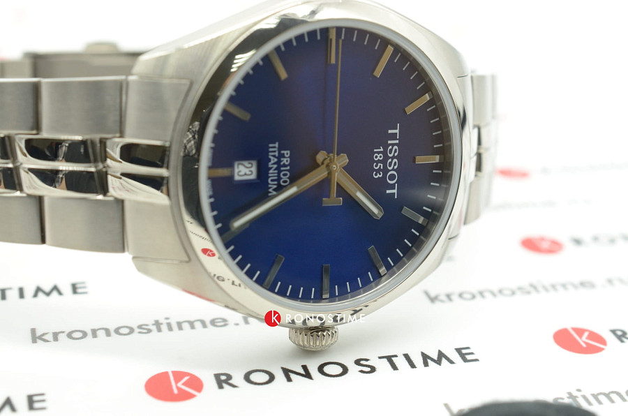 Часы Tissot PR 100 Titanium Quartz T101.410.44.041.00 — Швейцария, кварцевые