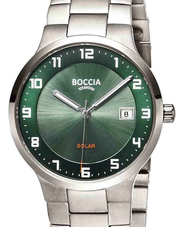 Часы Boccia Titanium Circle-Oval 3652-04 — мужские, титановый