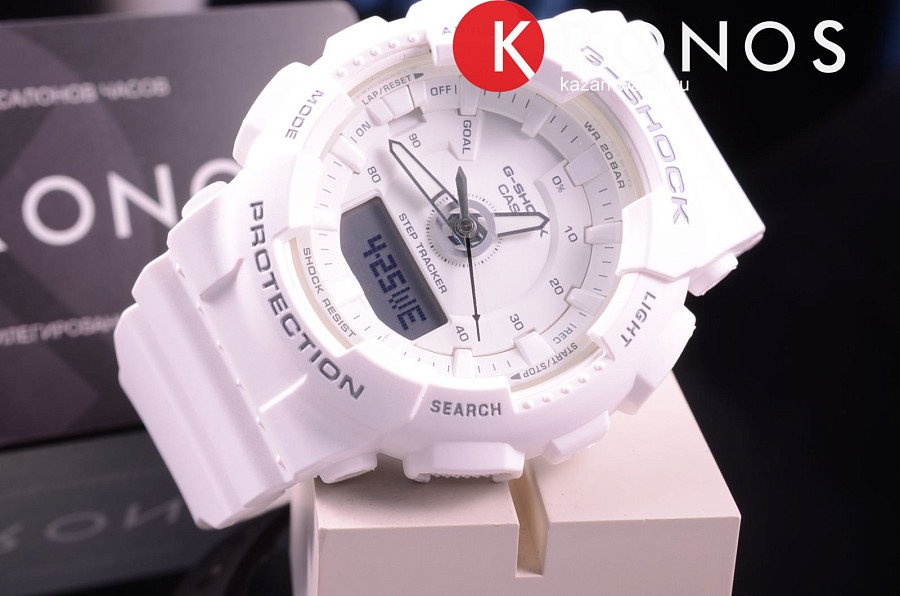 Часы Casio G-Shock GMA-S130-7A — пластик, Япония