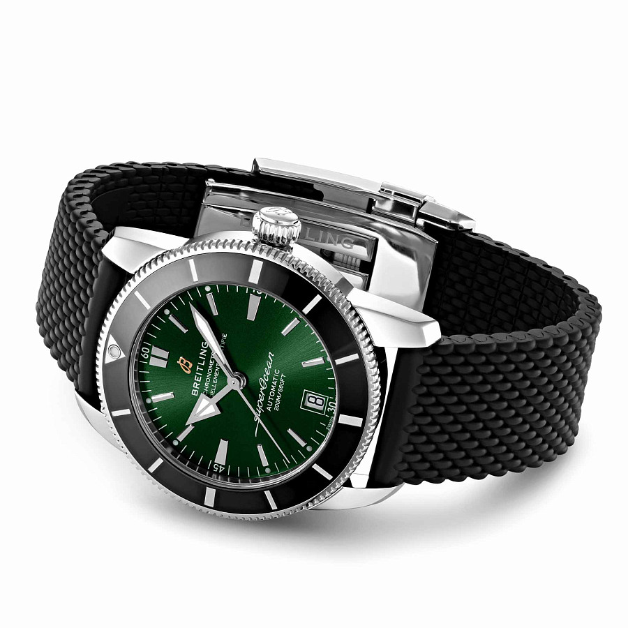 Часы Breitling Superocean Heritage B20 Automatic 42 AB2010121L1S1 — каучук, мужские