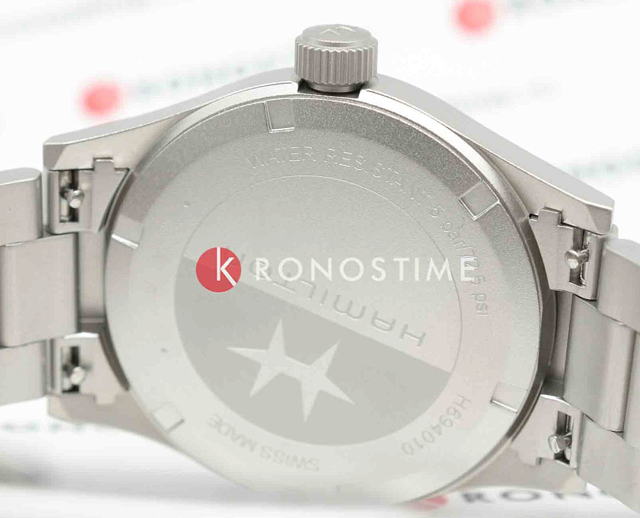 Часы Hamilton Khaki Field Quartz 38mm H69401130 — нержавеющая сталь, мужские