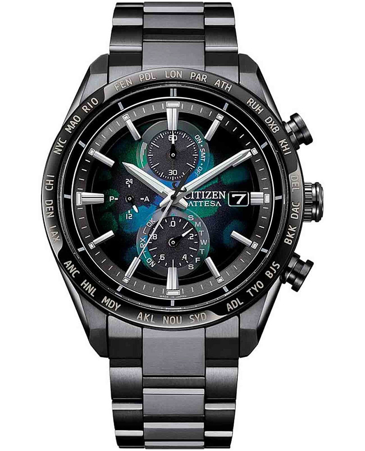 Часы Citizen Attesa AT8286-65E — мужские, цветной