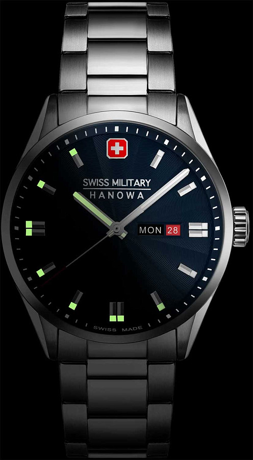 Часы Swiss Military Hanowa Maxed SMWGH0001602 — кварцевые, Швейцария, мужские