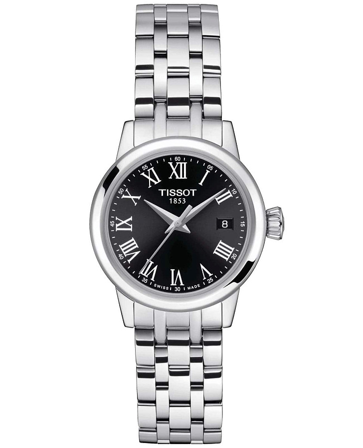 Часы Tissot Classic Dream Lady T129.210.11.053.00 — женские, черный