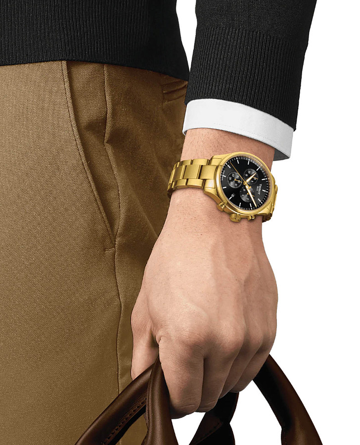 Часы Tissot Chrono XL Classic T116.617.33.051.00 — кварцевые, сталь металл