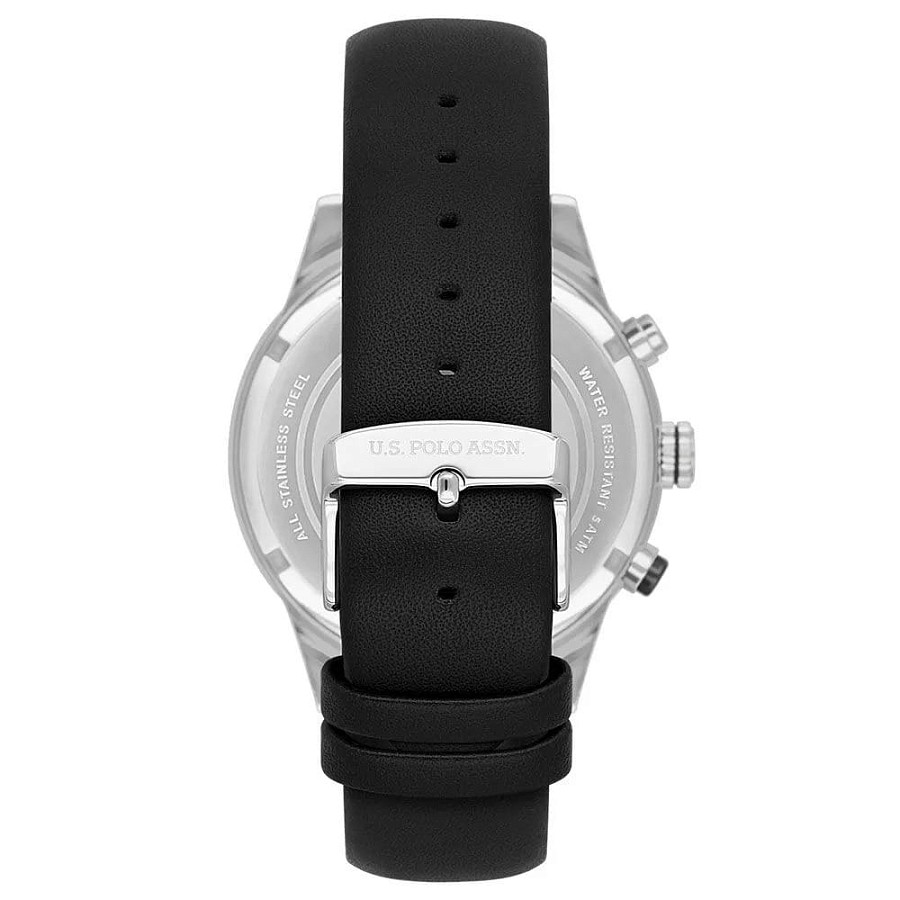 Часы U.S. Polo Assn. Crossing USPA1014B-07 — металл сталь, США