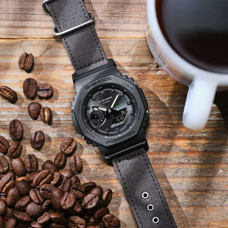 Часы Casio G-Shock GA-B2100CT-1A5 (GA-B2100CT-1A5) — тканевый, мужские