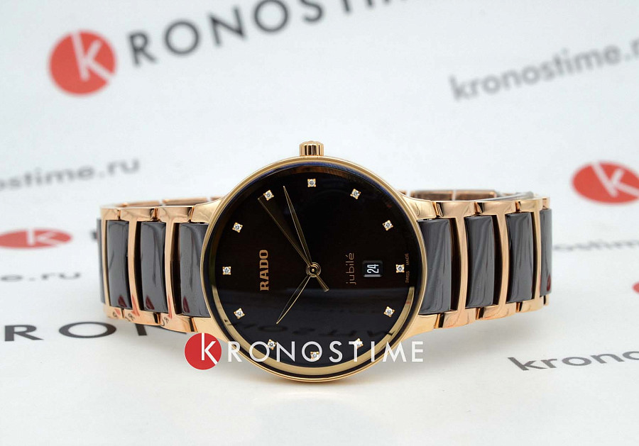 Часы Rado Centrix Diamonds R30023732 — кварцевые, сталь металл