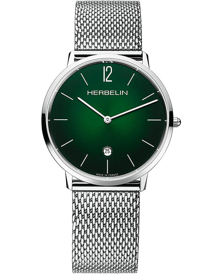 Часы Herbelin City 19515AP16B — мужские, зеленый