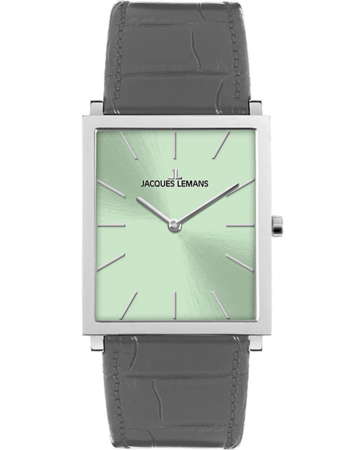 Часы Jacques Lemans Nizza 1-2174C — мужские, зеленый