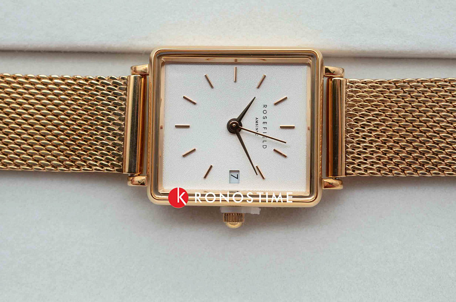 Часы Rosefield The Boxy XS QMWMRG-Q040 — кварцевые, США, женские