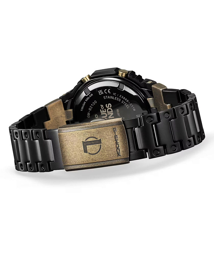 Часы Casio G-Shock GM-B2100LL-1A — нержавеющая сталь с ip-покрытием, мужские